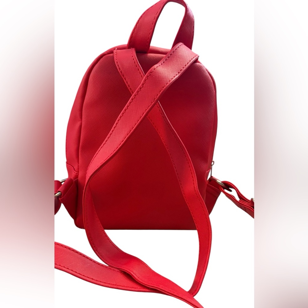 Marc Tetro Westie Dog Red Mini Backpack PVC Designer Bag - Picture 3 of 10